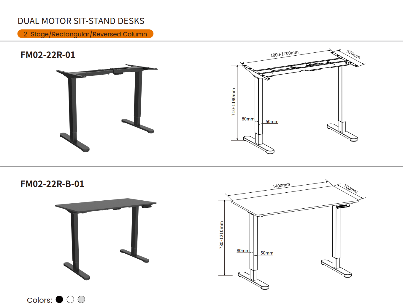 FM02-22R-1 PNEUMATIC DESK