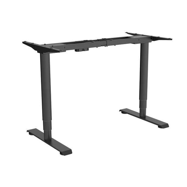 Large-sized Steel Frame Electric Standing Desk for Workstation