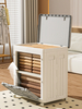 Plastic Storage Boxes, High Capacity Storage Organiser for Living Room, Wardrobe, Office
