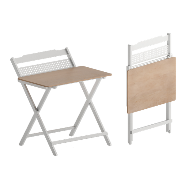 Folding Metal Frame Computer Desk for School 