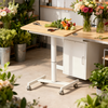 Pneumatic Height-Adjustable Mobile Laptop Desk