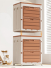 Plastic Storage Boxes, High Capacity Storage Organiser for Living Room, Wardrobe, Office