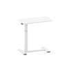  Height Adjustable Gas Spring Rolling Table for Bed Sofa Side Desk with Casters and Tiltable Tabletop