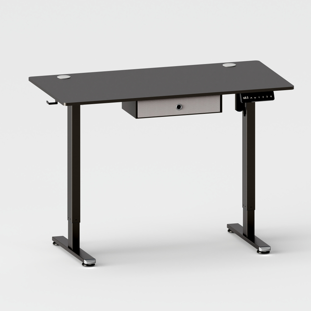 Electric Standing Desk Writing Desk Office Table with Drawers