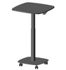 Adjustable Height Pneumatic Standing Desk with Mobile Wheels for Office & Home Use
